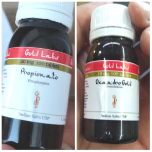 CICLO DEFINIÇÃO E GANHOS SECOS - OXANDROLONA 10MG + TESTO ORAL 20MG + TPC