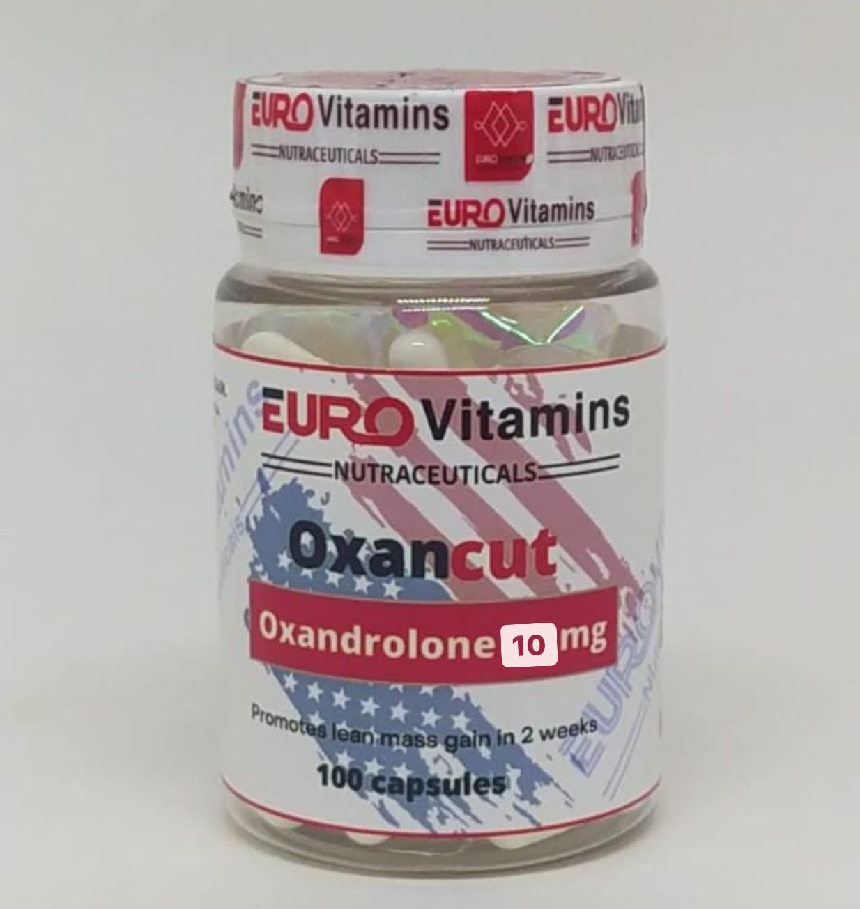 Oxandrolona 10mg/100 capsulas Eurovitamins