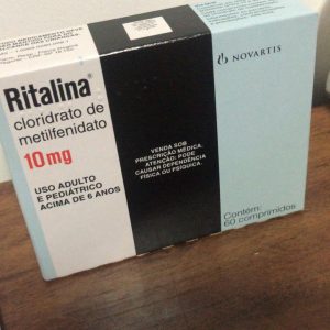 Ritalina 10mg com 30 comprimidos Novartis