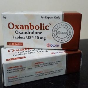Oxanbolic Oxandrolona Cooper Pharma 50 Comprimidos 10mg