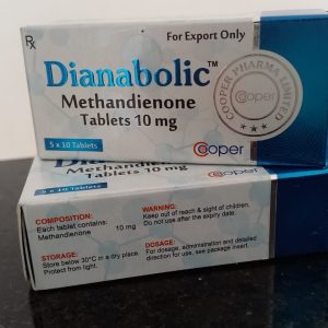 Dianabolic Methandienone 50 comprimidos / 10mg - Cooper Pharma
