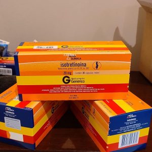 ROACUTAN Isotretinoina 20mg Nova Química 30 Comprimidos