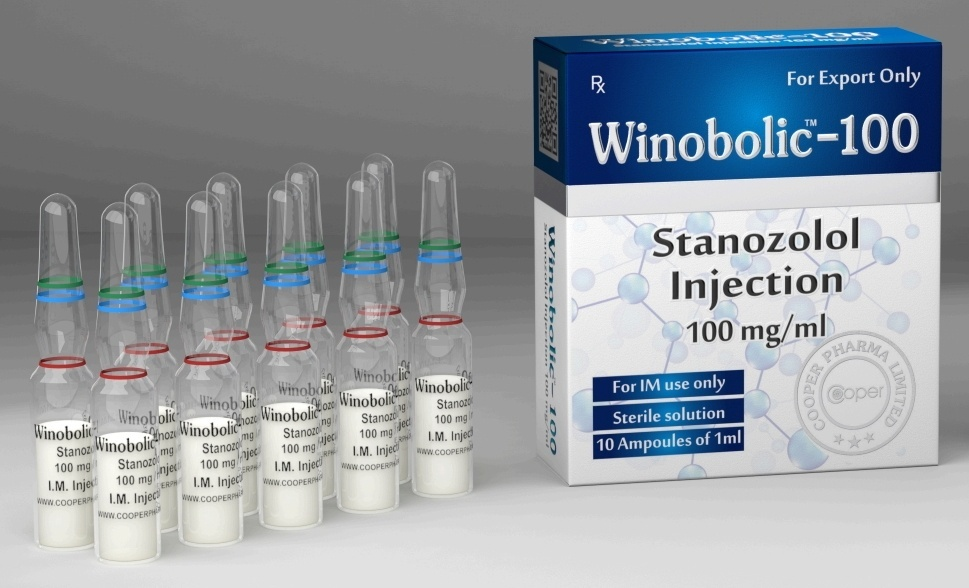 Winobolic-100 ( Stanozolol ) 100mg / 10ml – Cooper Pharma - Imagem 2