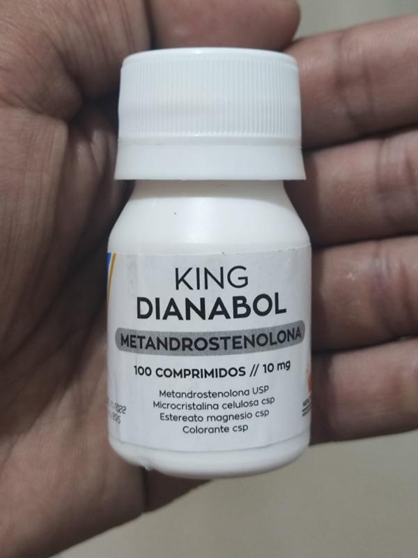 Dianabol 10mg 100 comprimidos - King Pharma