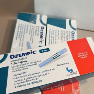 Ozempic 1mg solução injetável 3ml + 4 agulhas - + GELOX E CAIXA ISOPOR