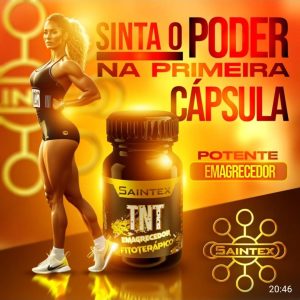TNT EMAGRECEDOR 30CPS/500MG SAINTEX