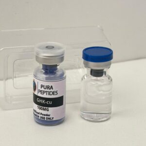 GHK-CU 100mg PURA PEPITIDIOS - GRÁTIS ÁGUA BACTERIOSTÁTICA