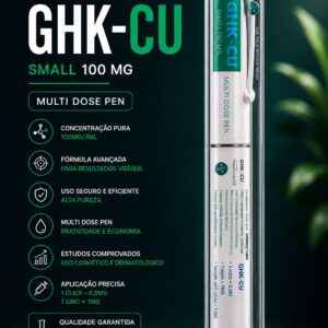 CANETA GHK-CU 100MG PURA PEPITIDIOS